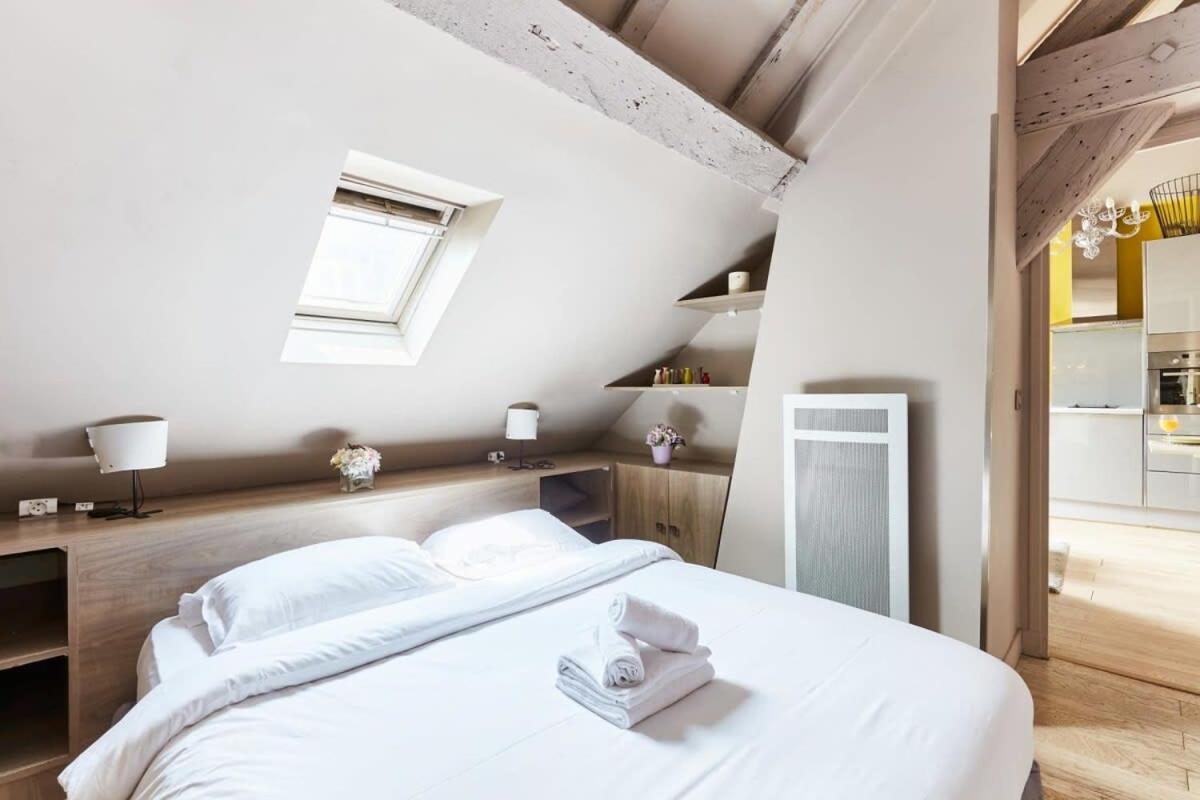 Apartament Vosges 1Br Cozy Paryż Zewnętrze zdjęcie