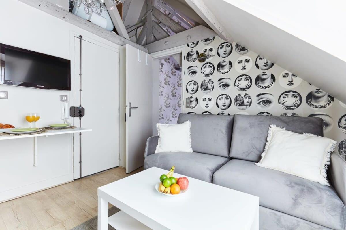 Apartament Vosges 1Br Cozy Paryż Zewnętrze zdjęcie